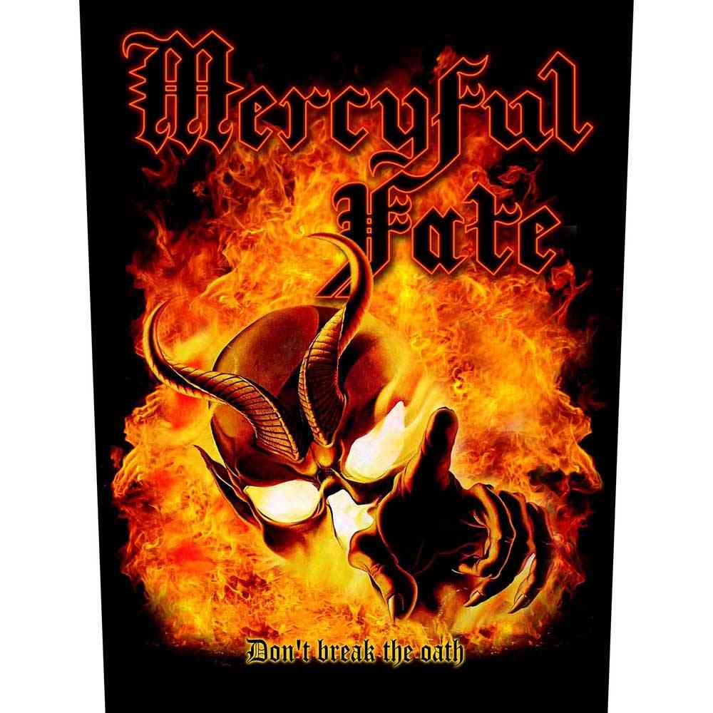 Mercyful Fate - Don't Break The Oath Back patch - Multicolours